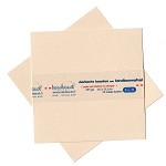 vierkant kaarten
13,5 x 13,5 cm
landbouwafval papier